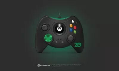 Hyperkin Duke Xbox 20th Anniversary Edition Controller in schwarz