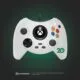 Hyperkin Duke Xbox 20th Anniversary Edition Controller in weiß