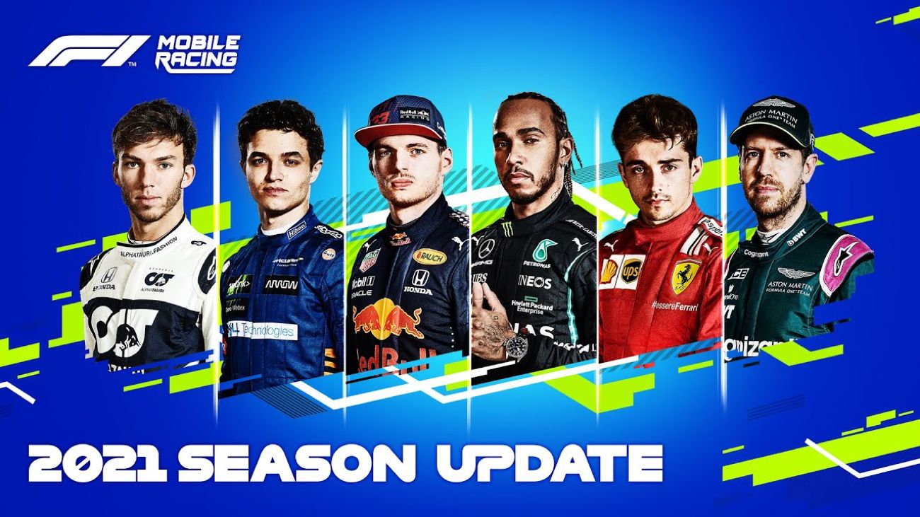 Saison-Update 2021 für F1 Mobile Racing