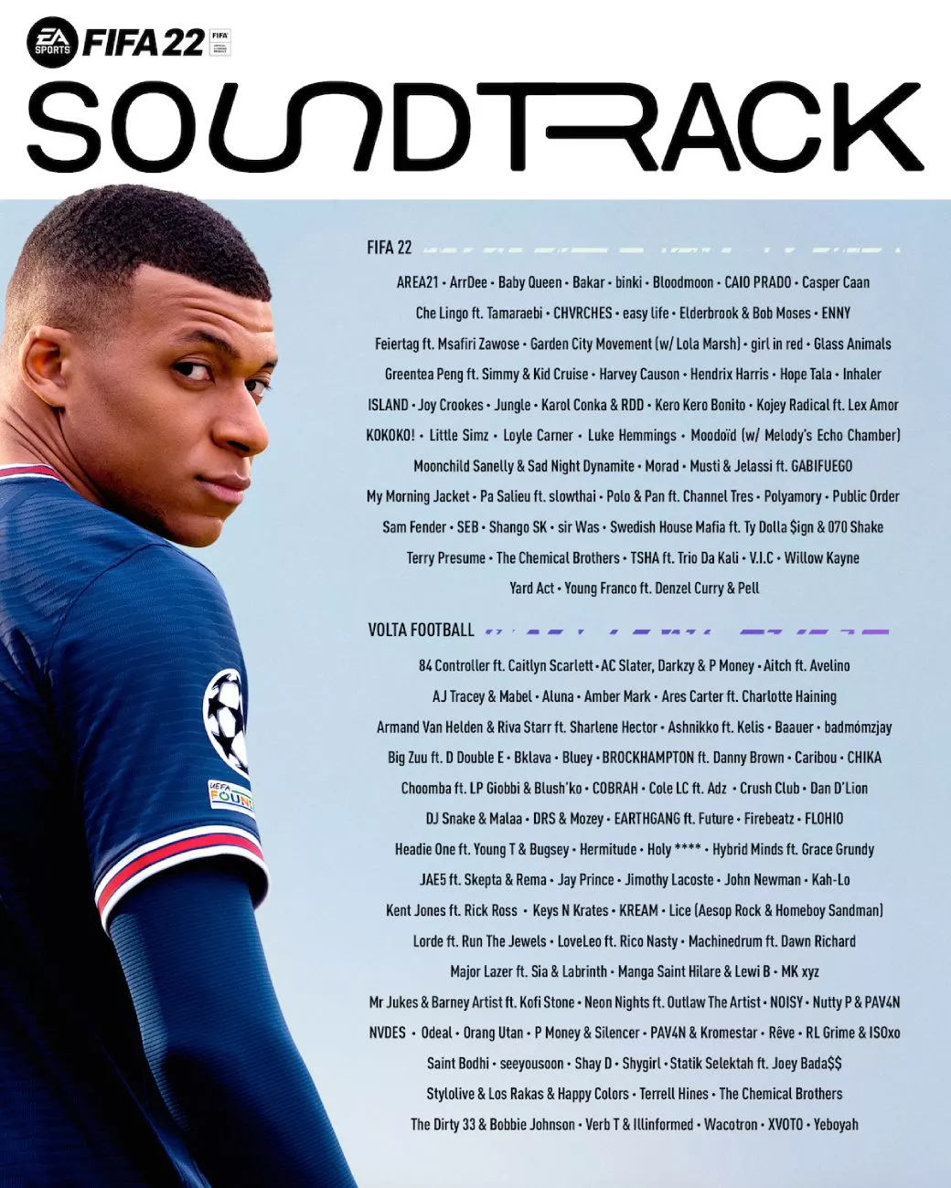 FIFA 22: Offizieller Soundtrack zum Spiel enthüllt 24 FIFA 22 Soundtrack