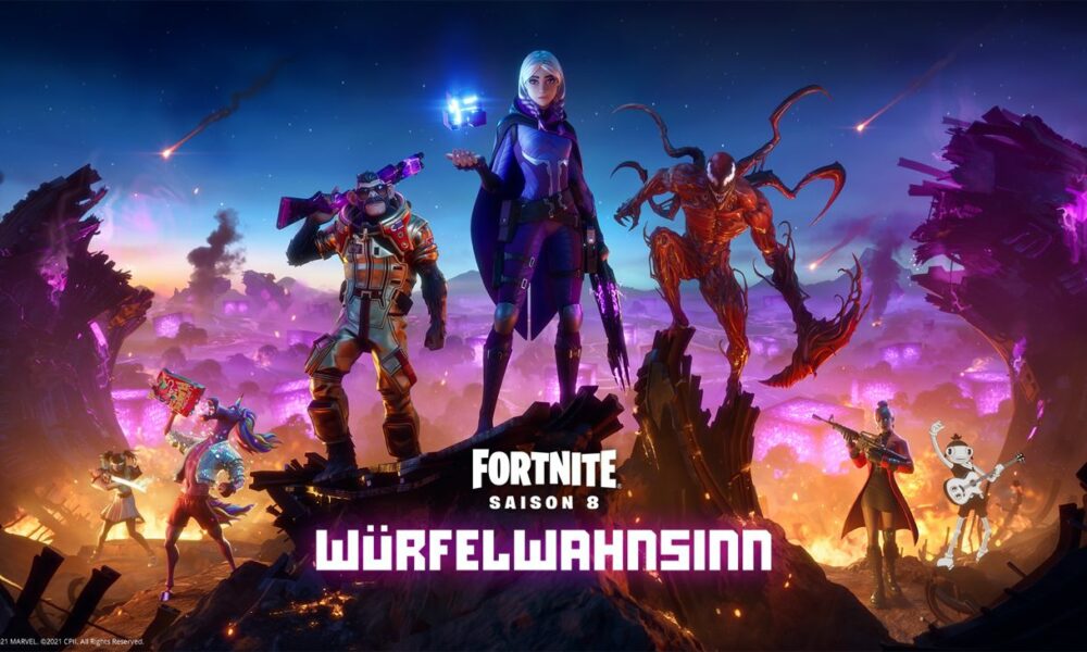 Fortnite Battle Royale Kapitel 2 Saison 8 Wurfelwahnsinn Auf Xbox Gestartet Trailer Insidexbox De