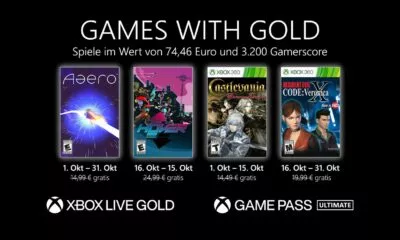 Games with Gold im Oktober 2021
