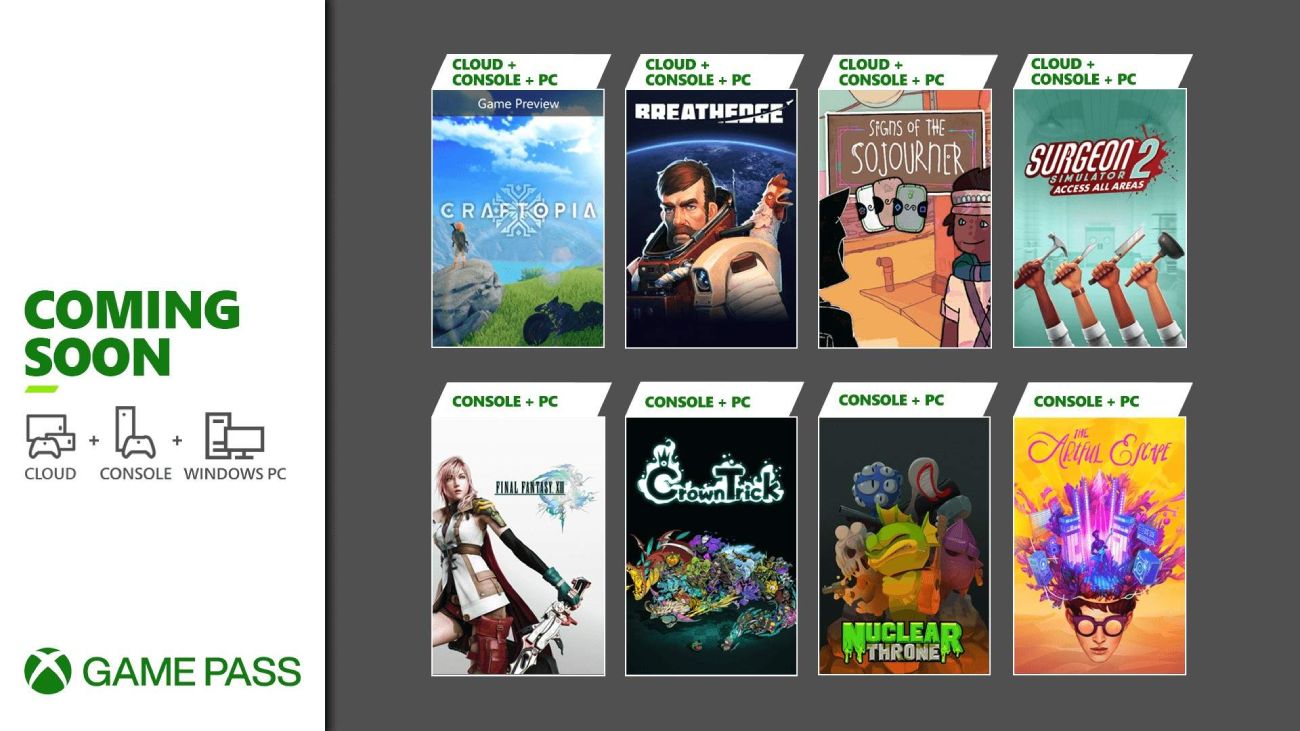 Xbox Game Pass - September 2021