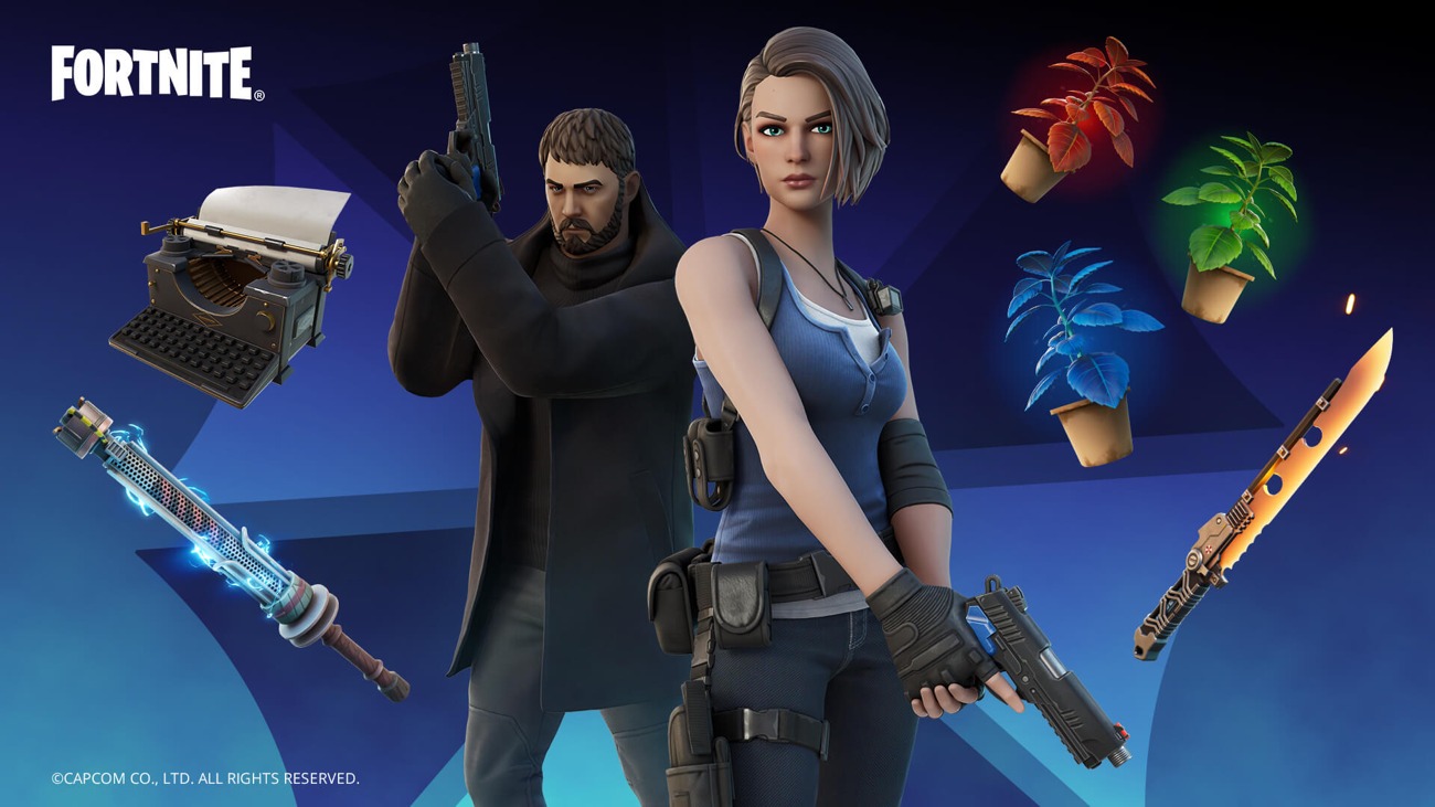 Fortnite - S.T.A.R.S.-Eliteeinheit Chris Redfield und Jill Valentine