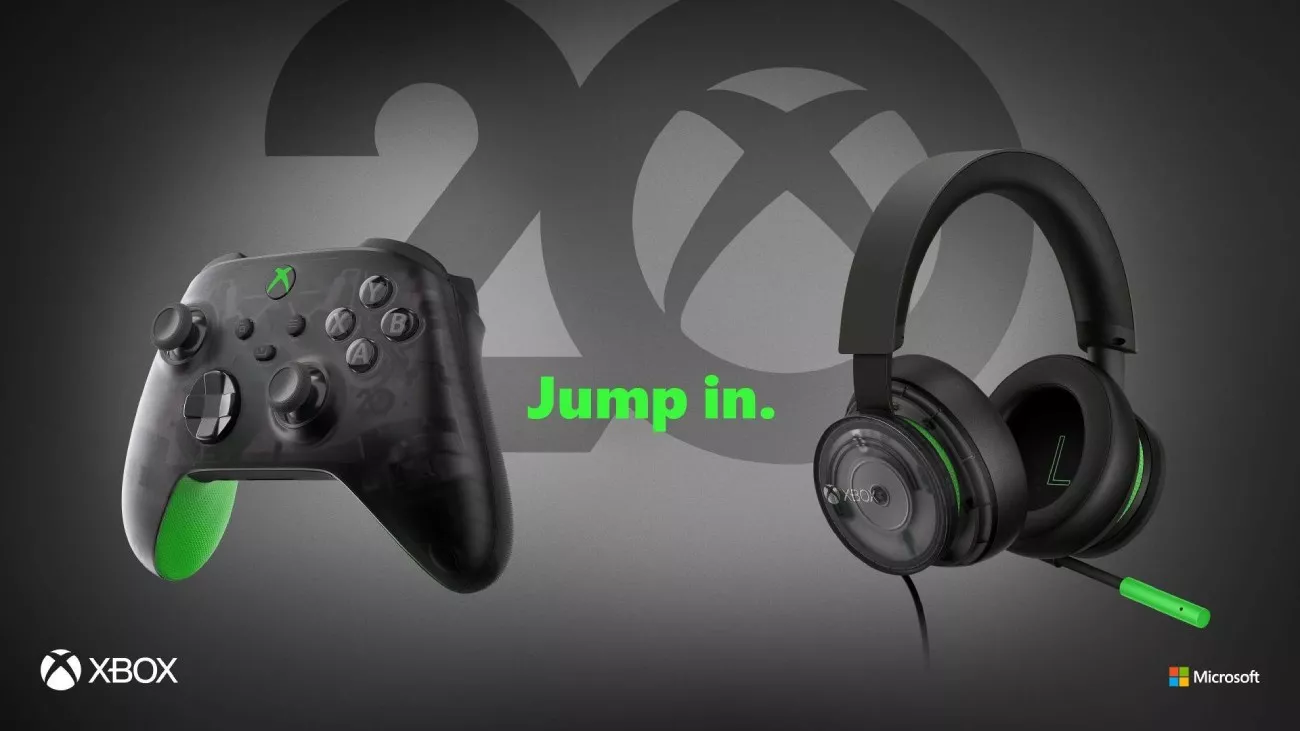 Neuer Controller und Headset zum 20-jährigen Jubiläum von Xbox angekündigt
