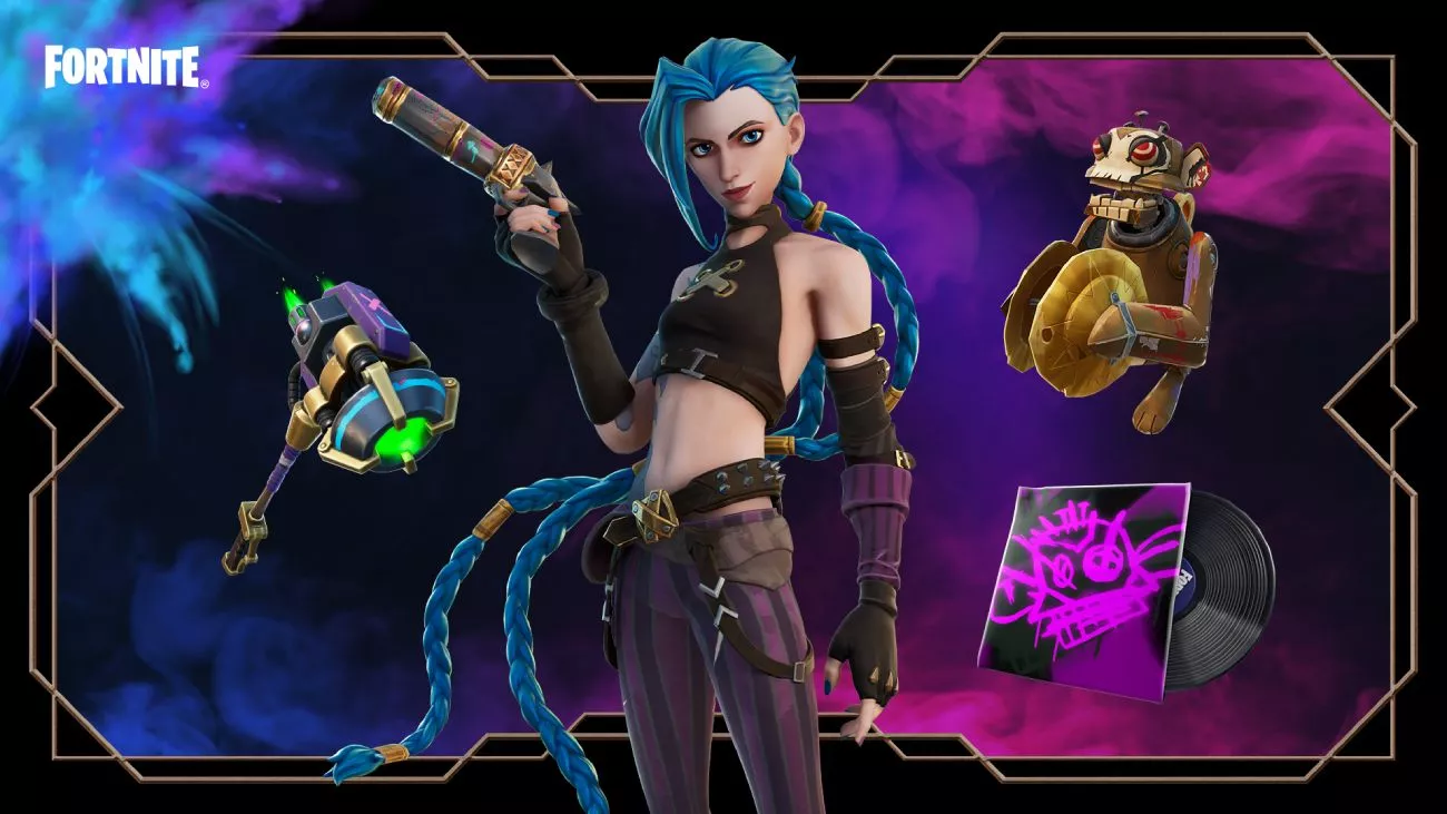Fortnite: Jinx aus "League of Legends"