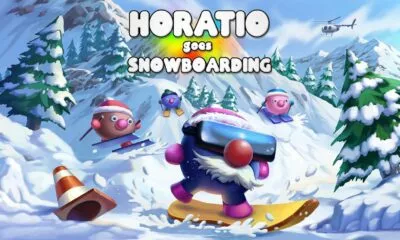 Horatio Goes Snowboarding