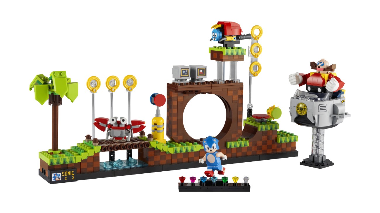 LEGO® Ideas Sonic the Hedgehog™ Green Hill Zone Set