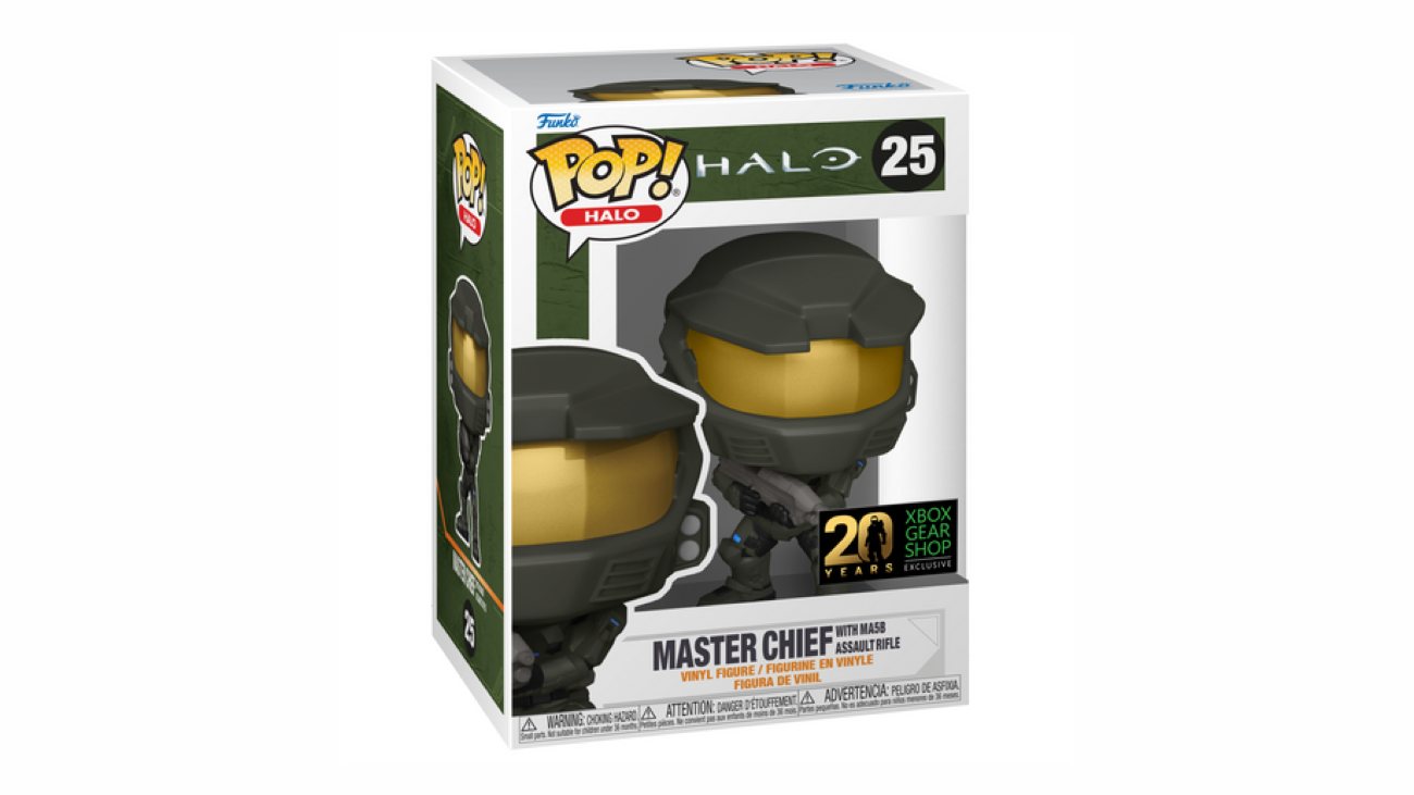 Exklusive Halo Masterchief Funko POP!-Figur