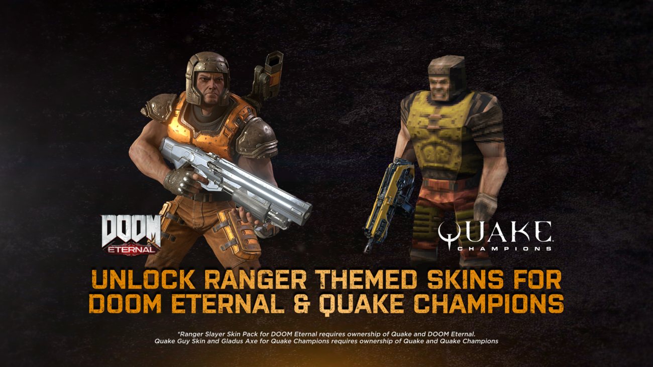 Neue Skins für DOOM Eternal & Quake Champions