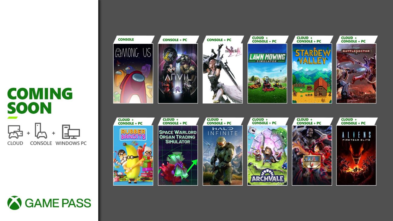 Xbox Game Pass - Dezember 2021