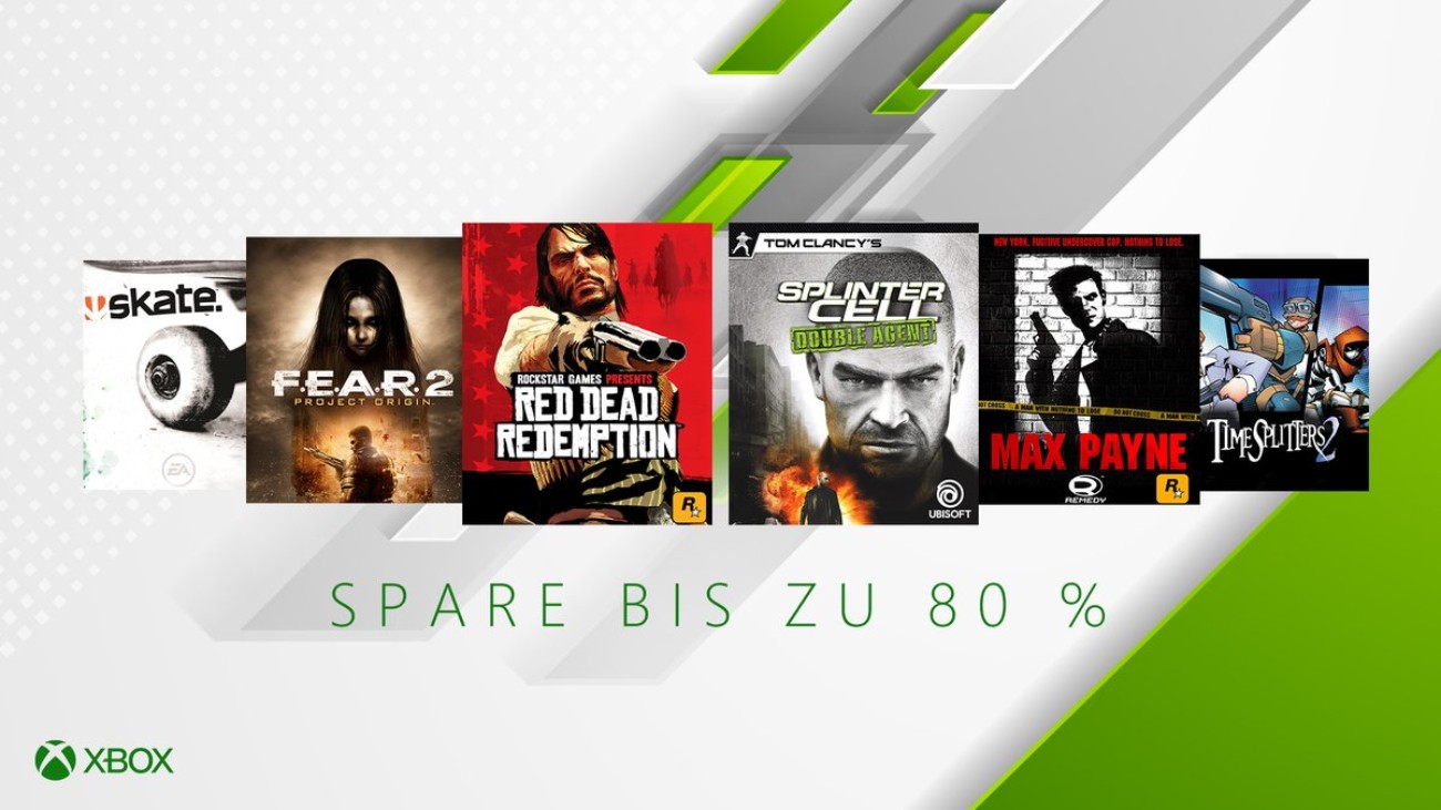 Abwärtskompatible Xbox-Spiele im Sale