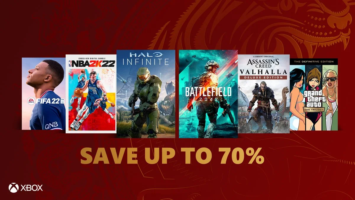 Xbox Sale - Mond-Neujahr