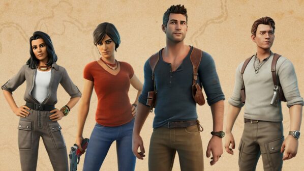 Fortnite: Nathan Drake und Chloe Frazer aus Uncharted