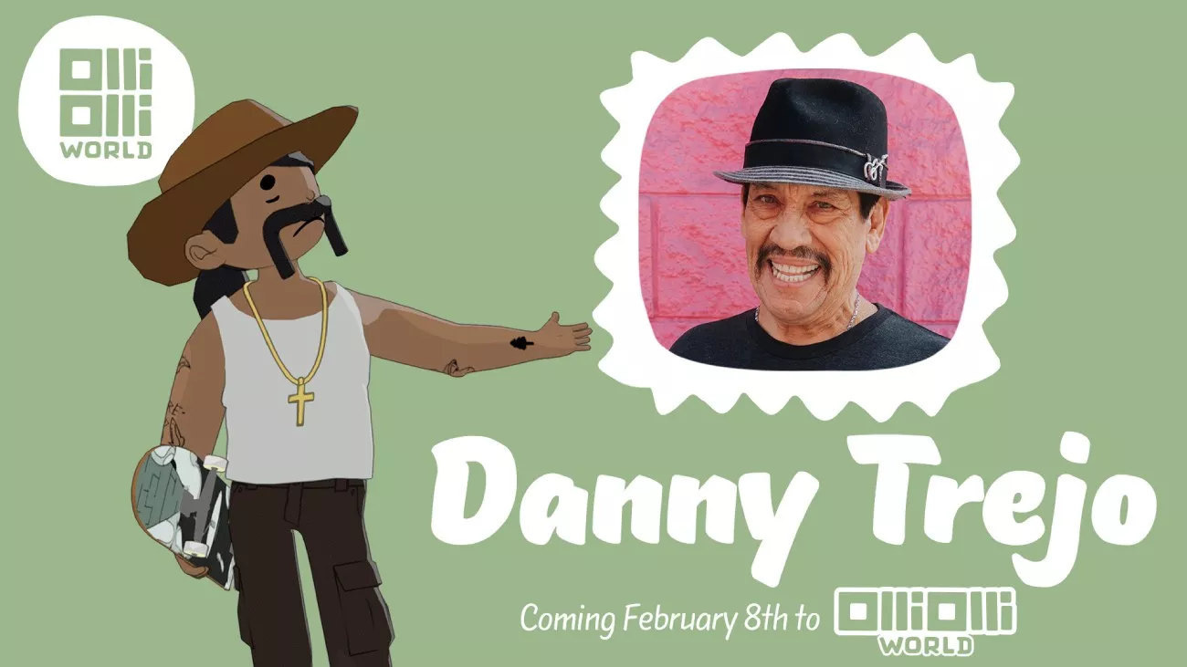 OlliOlli World: Schauspieler Danny Trejo