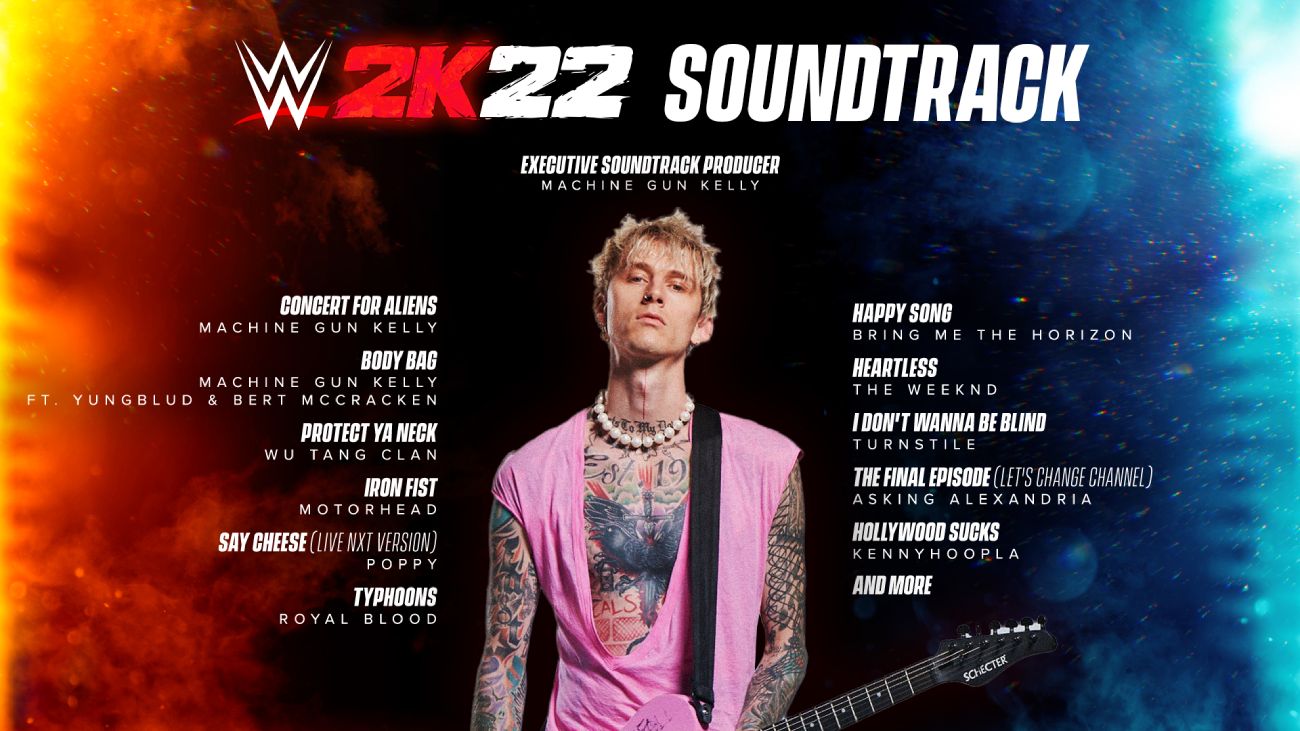 WWE 2K22 - Machine Gun Kelly
