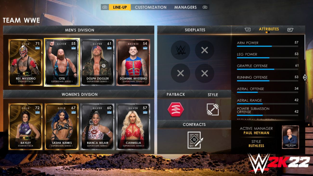 WWE 2K22 - MeineFRAKTION-Modus