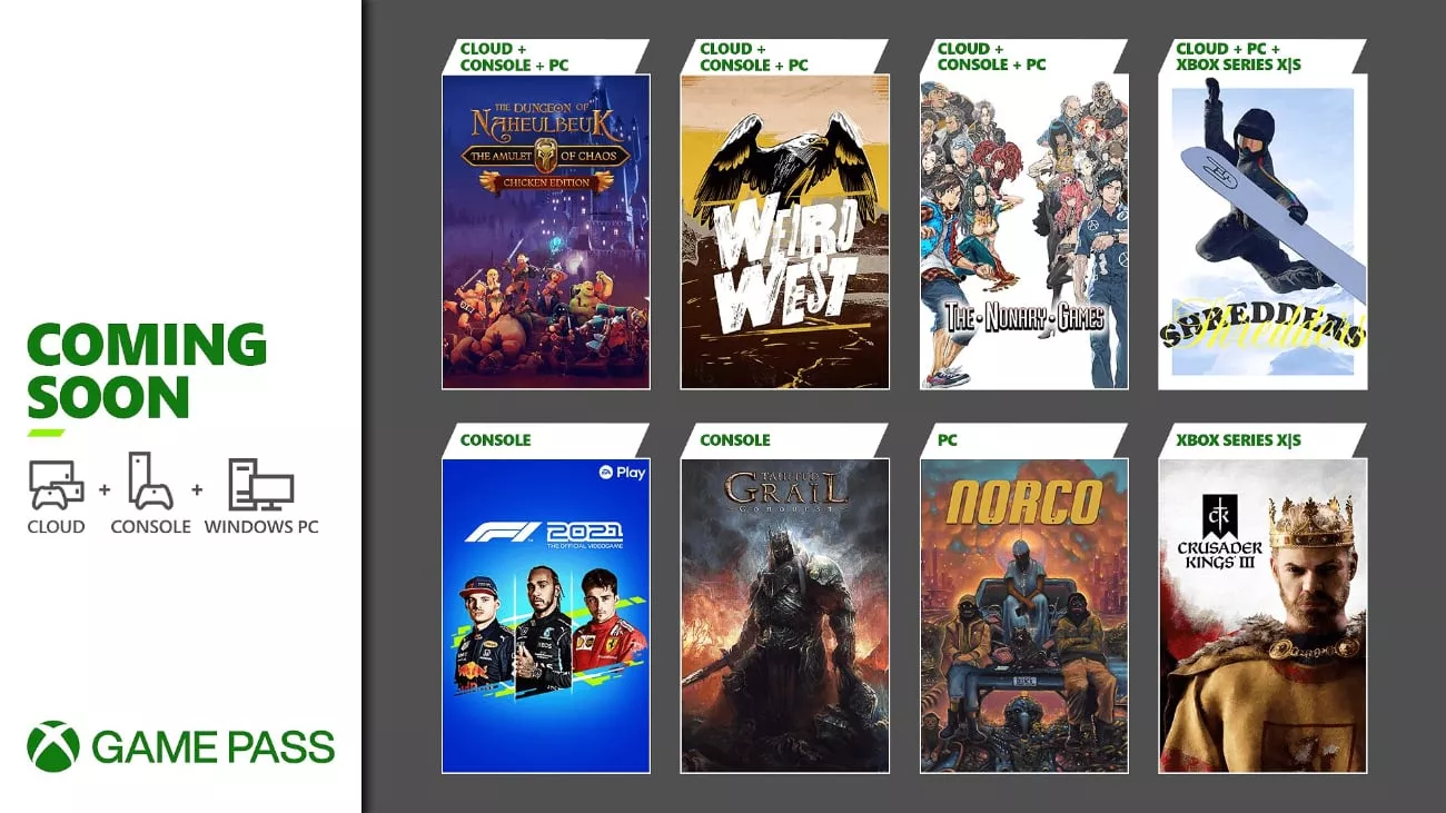 Xbox Game Pass März 2022