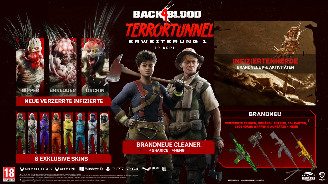 Back 4 Blood Terrortunnel