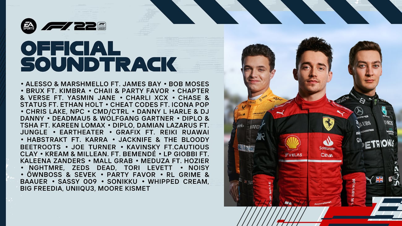 F1 22: Offizieller Soundtrack