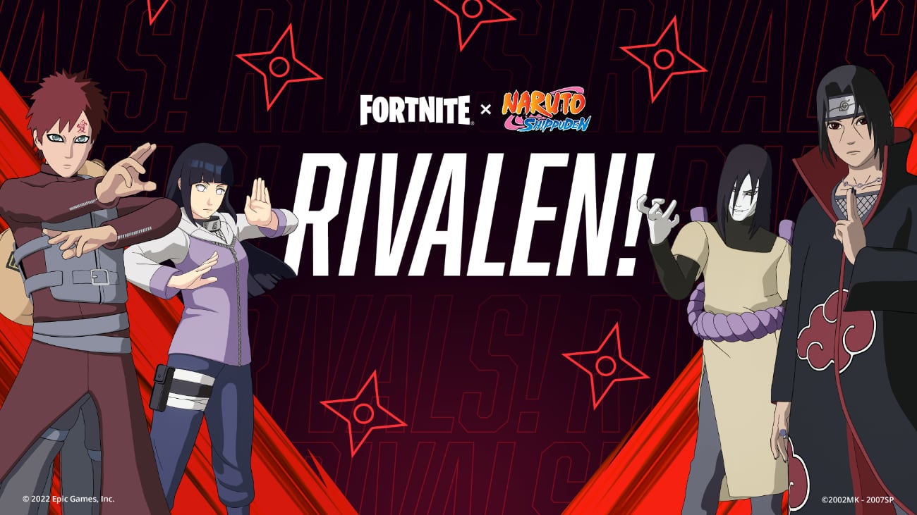 Fortnite: Narutos Rivalen