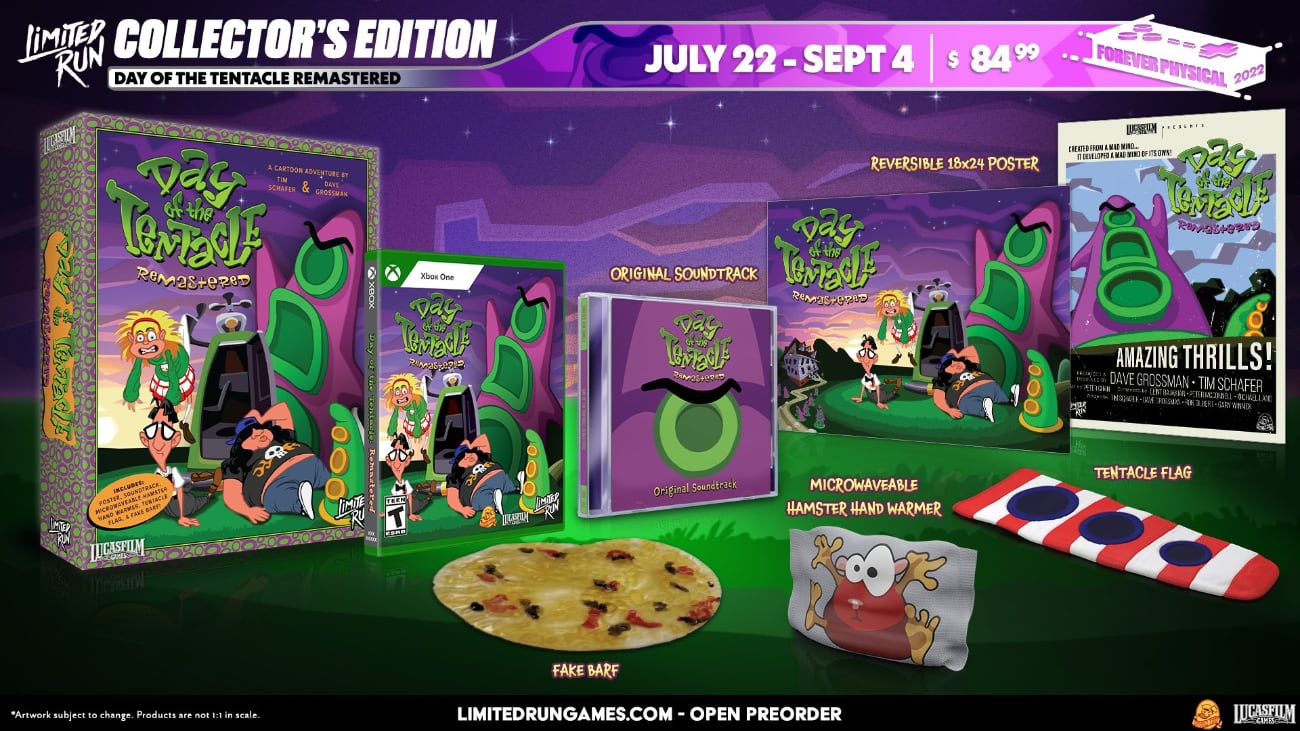 Day of the Tentacle Remastered Collector's Edition