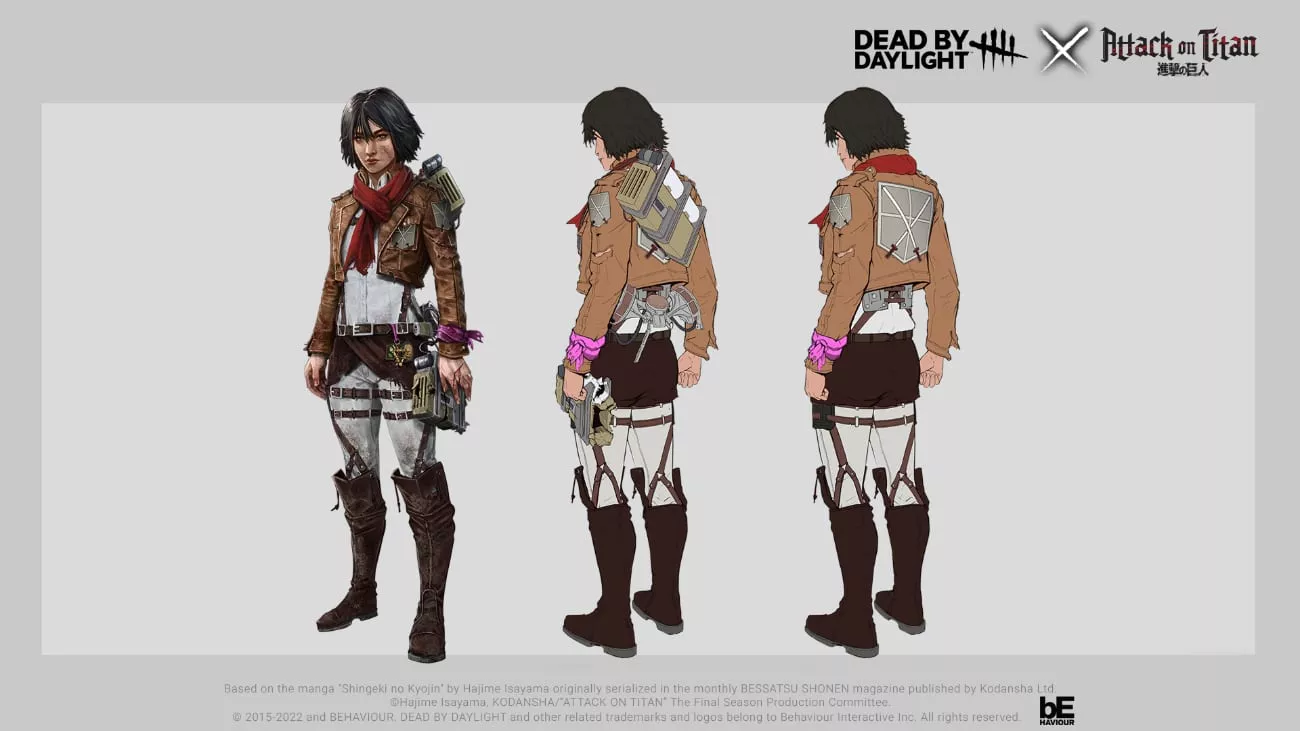 Dead by Daylight x Attack on Titan