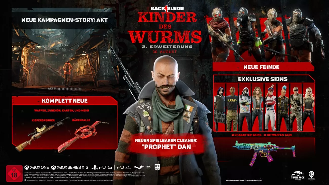 Back 4 Blood - Erweiterung 2: Kinder des Wurms