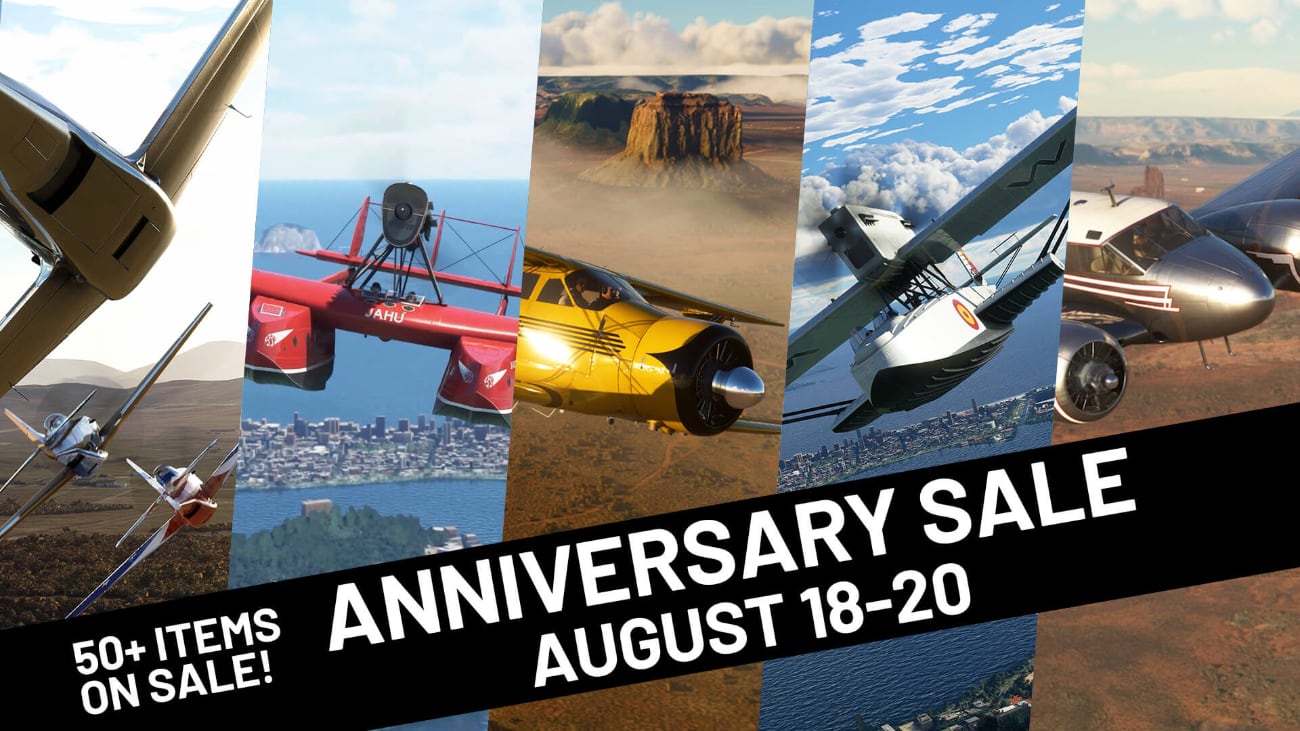 Microsoft Flight Simulator: Anniversary Sale