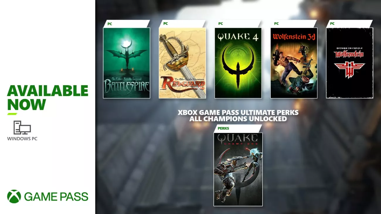 PC Game Pass - August 2022