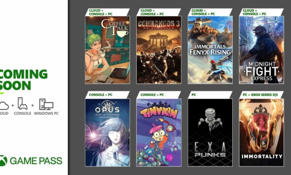 Xbox Games Pass August 2022