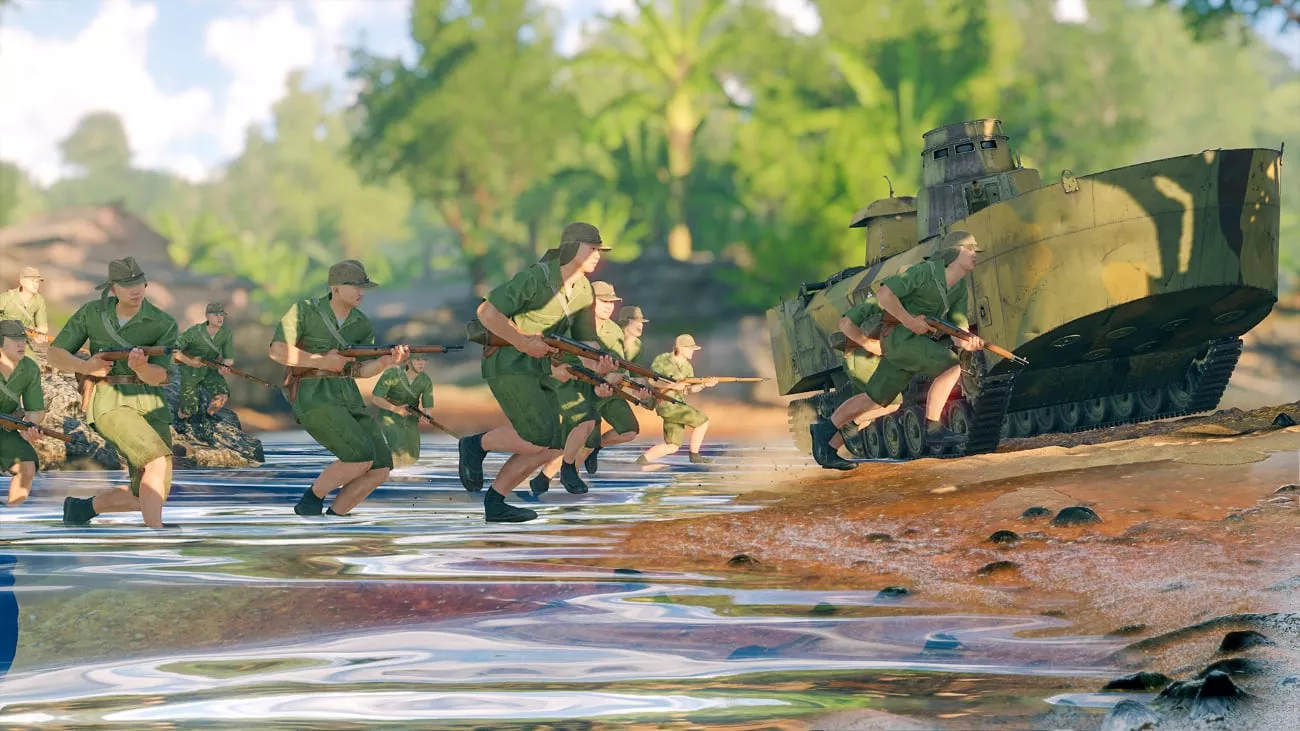 Enlisted: Pazifik-Kampagne