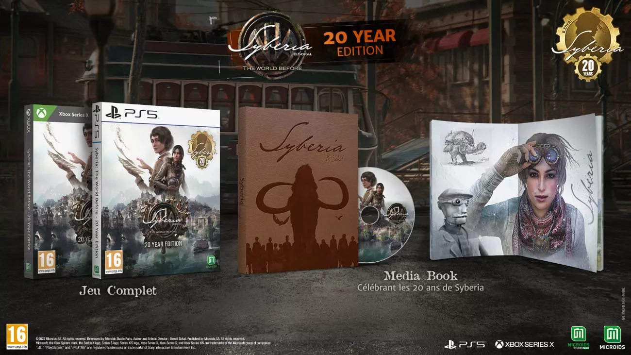 Syberia: The World Before 20 Year Limited Edition