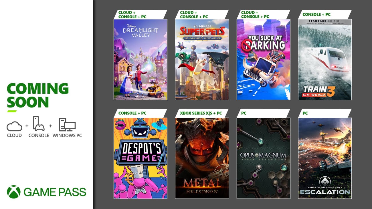 Xbox Game Pass - September 2022