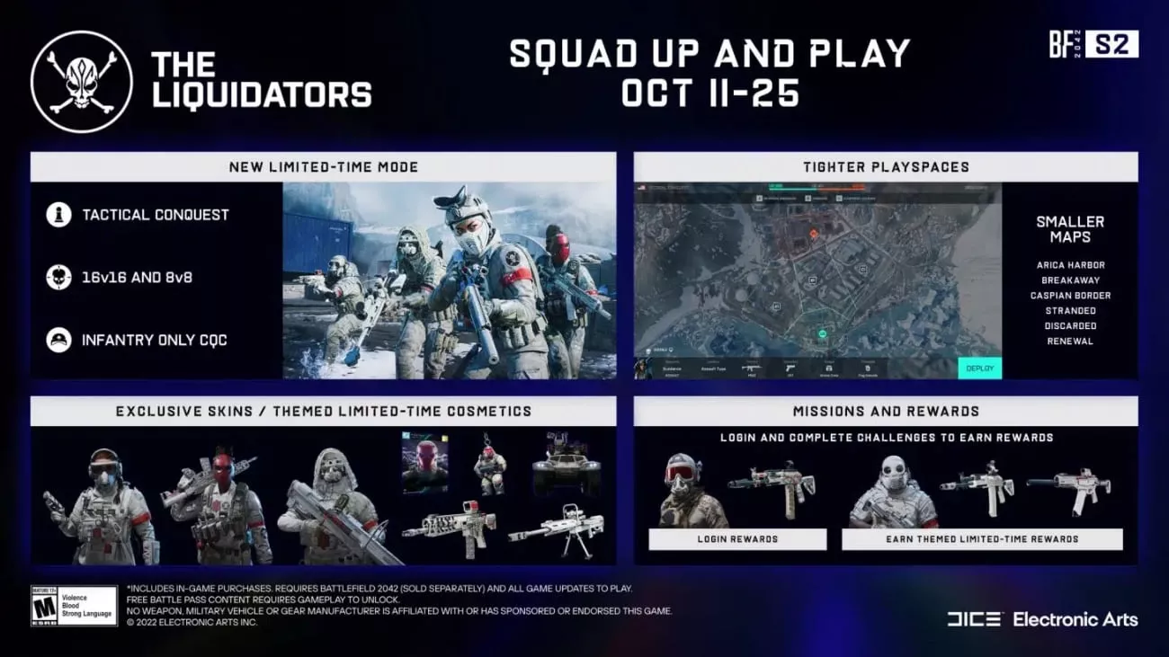 Battlefield 2042 – Season 2: The Liquidators Event