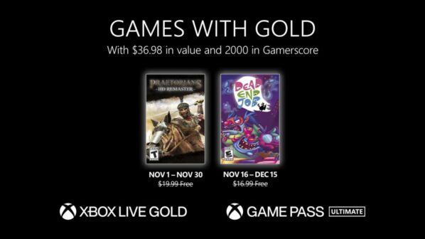 Games with Gold - November 2022