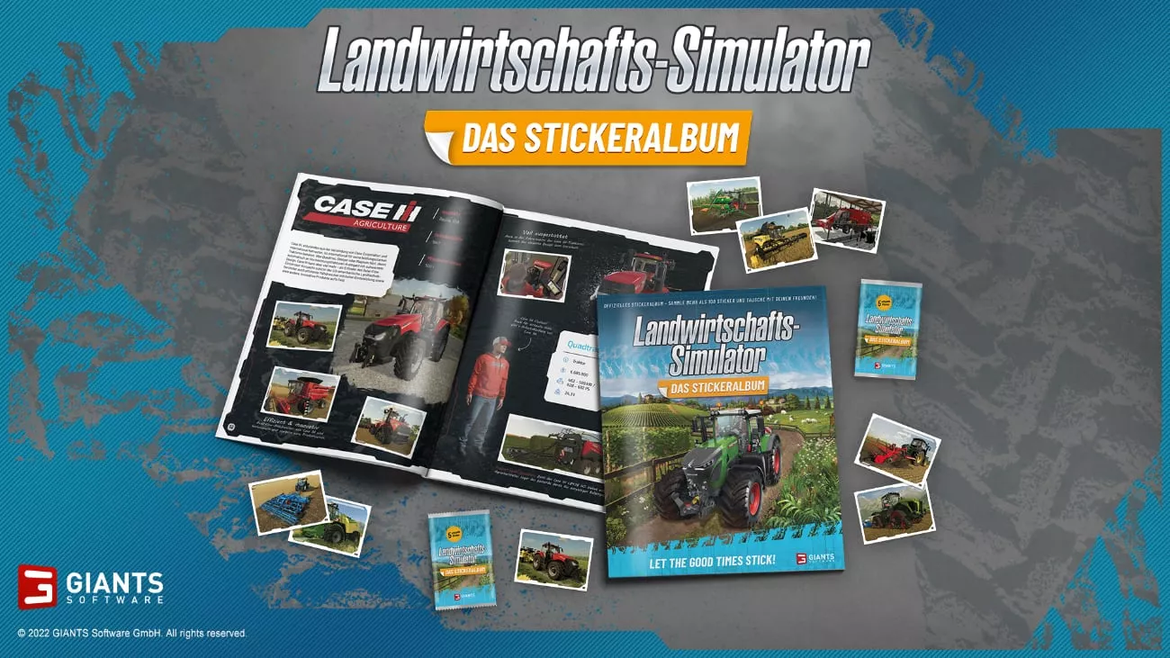 Landwirtschafts-Simulator 22 Stickeralbum
