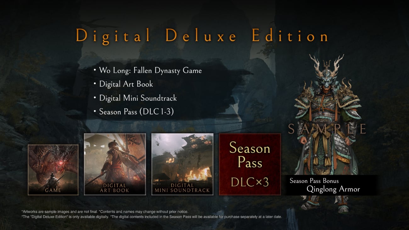 Wo Long: Fallen Dynasty Digital Deluxe Edition