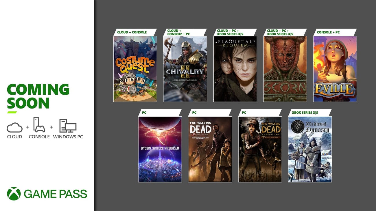 Xbox Game Pass - Oktober 2022