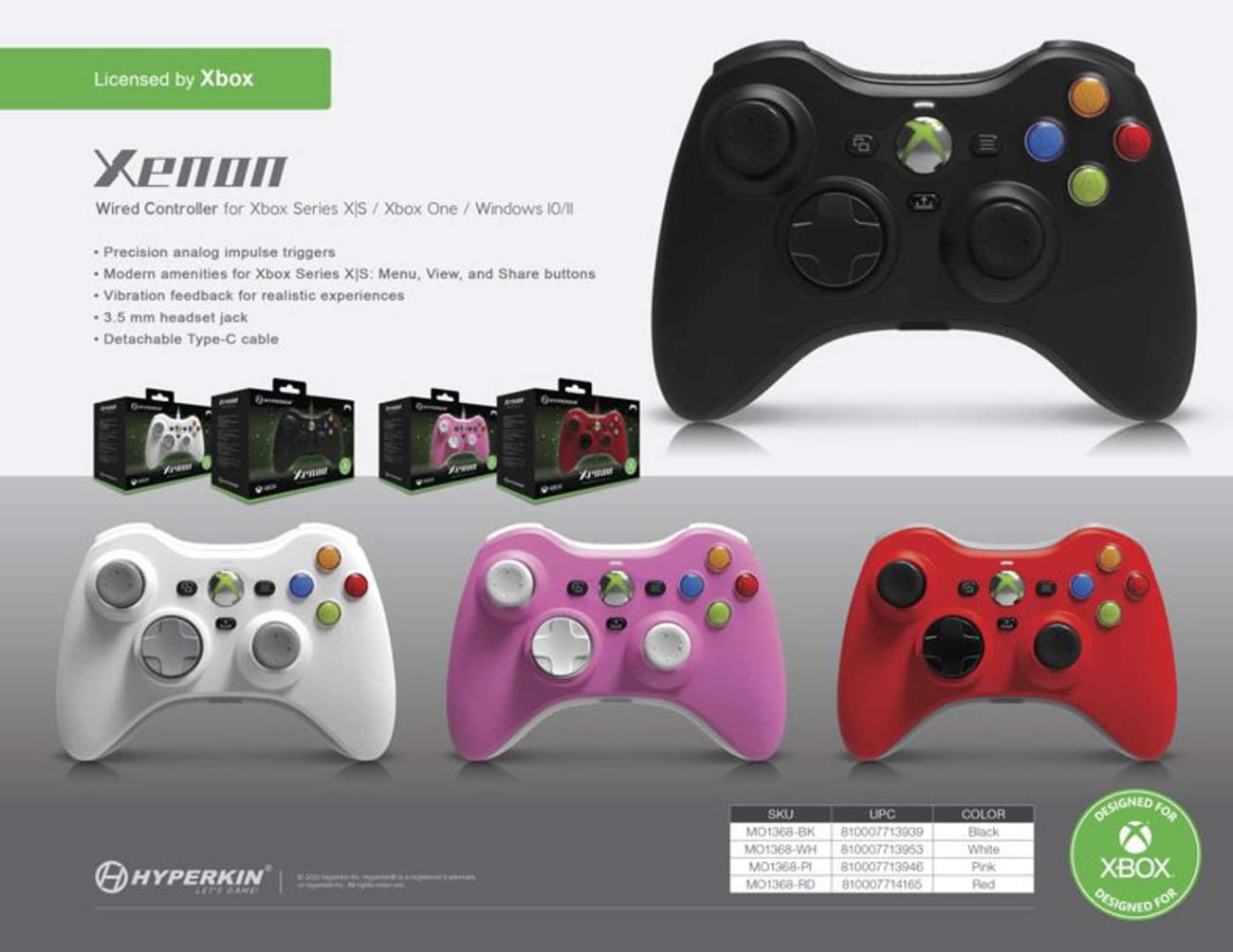 Hyperkin Xenon-Controller - Xbox 360