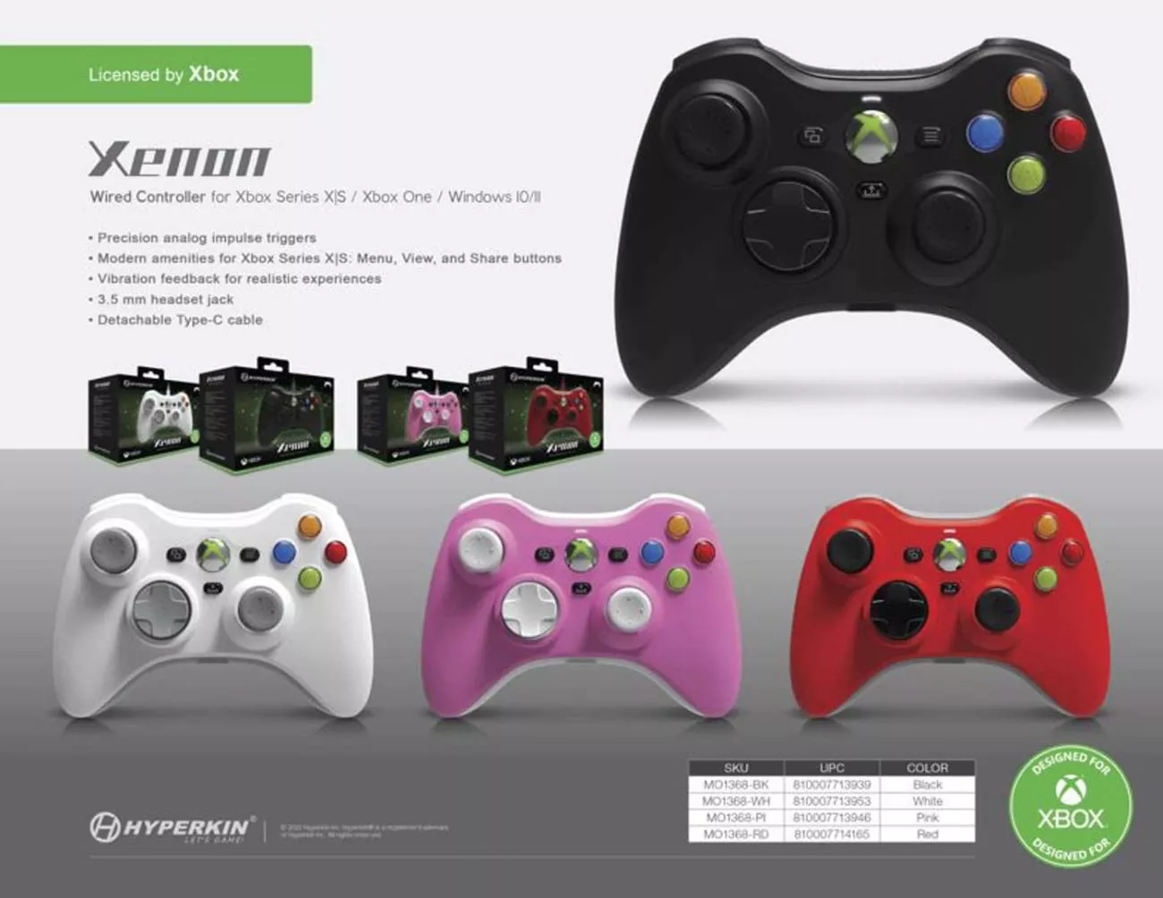 Hyperkin Xenon-Controller - Xbox 360