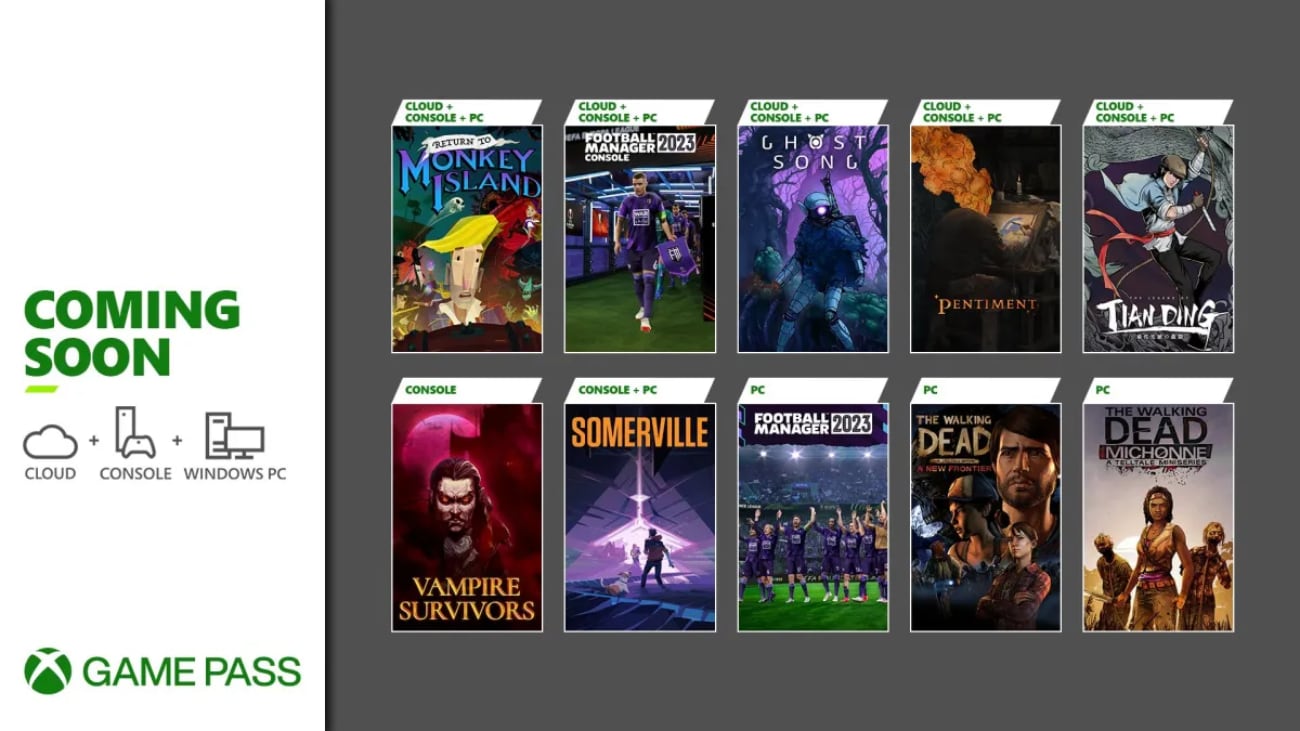 Xbox Game Pass - November 2022