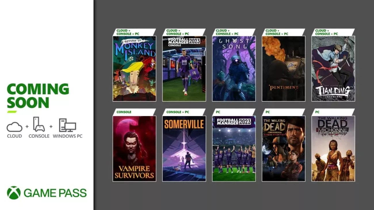 Xbox Game Pass - November 2022