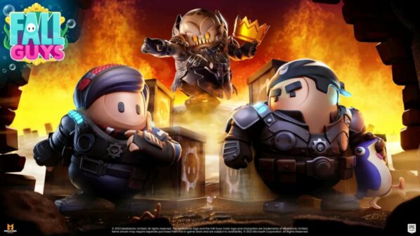Fall Guys x Gears of War Crossover