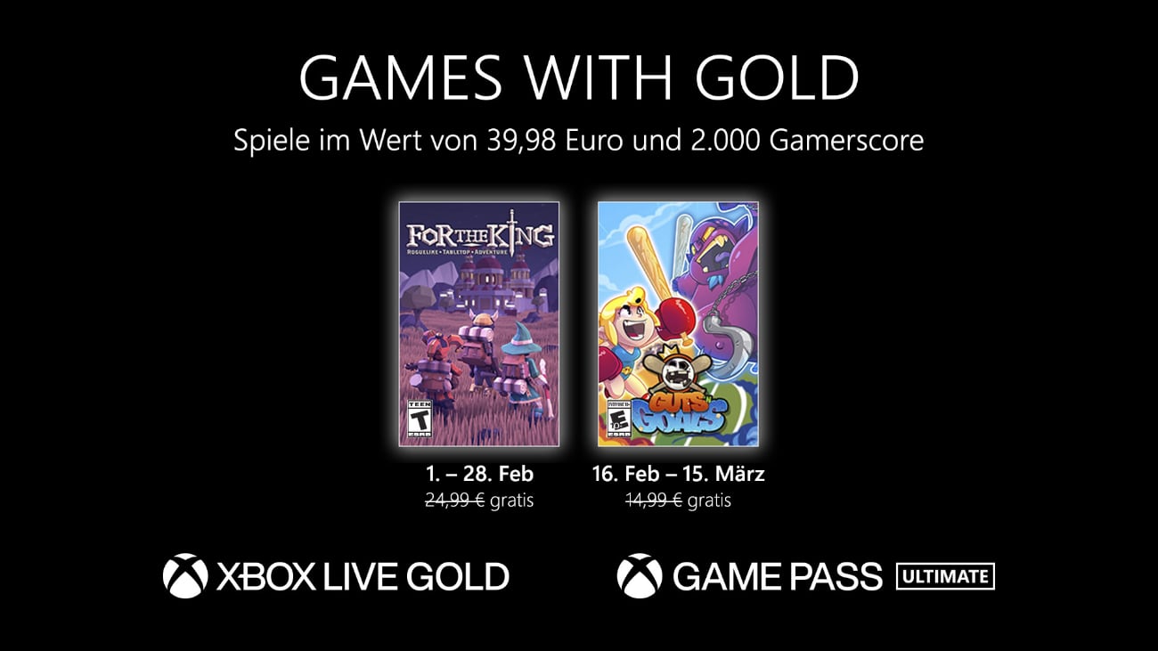 Games with Gold - Februar 2023