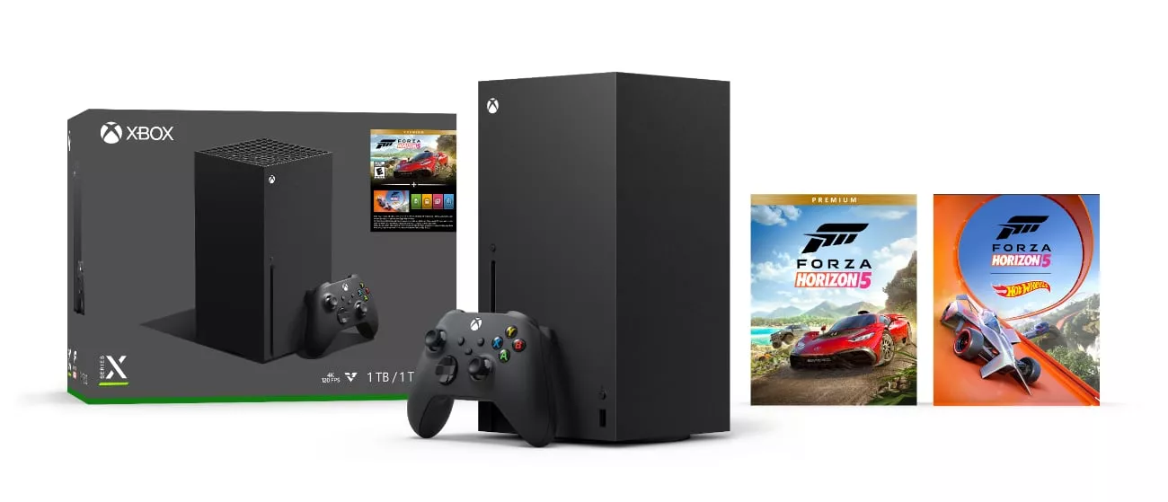 Xbox Series X und Forza Horizon 5 Premium Edition Bundle
