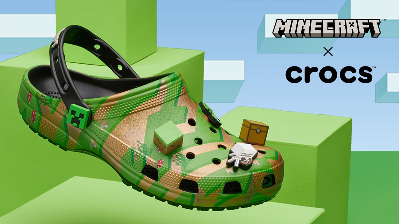 Minecraft x Crocs Kollektion