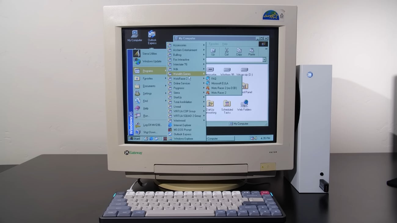 So verwandelt Ihr eure Xbox Serie S in einen Windows 98 Retro-PC