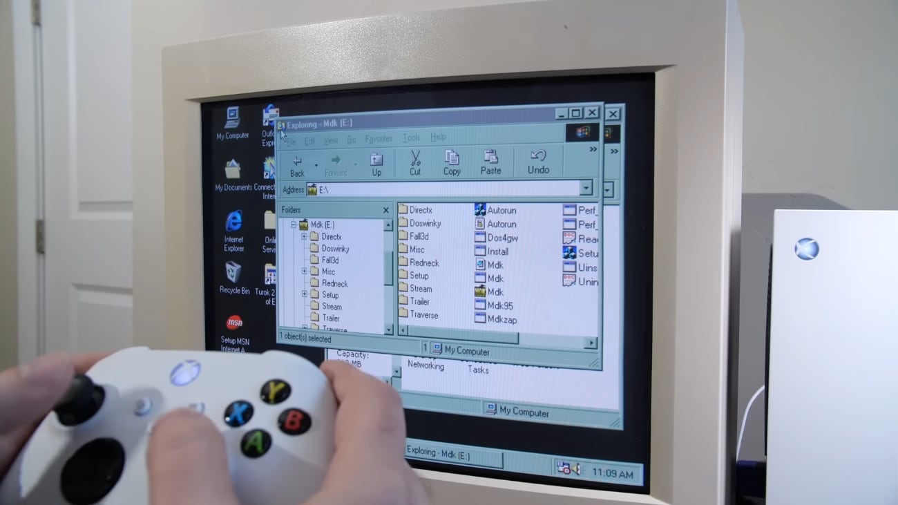 So verwandelt Ihr eure Xbox Serie S in einen Windows 98 Retro-PC
