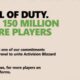 Call of Duty Anzeige